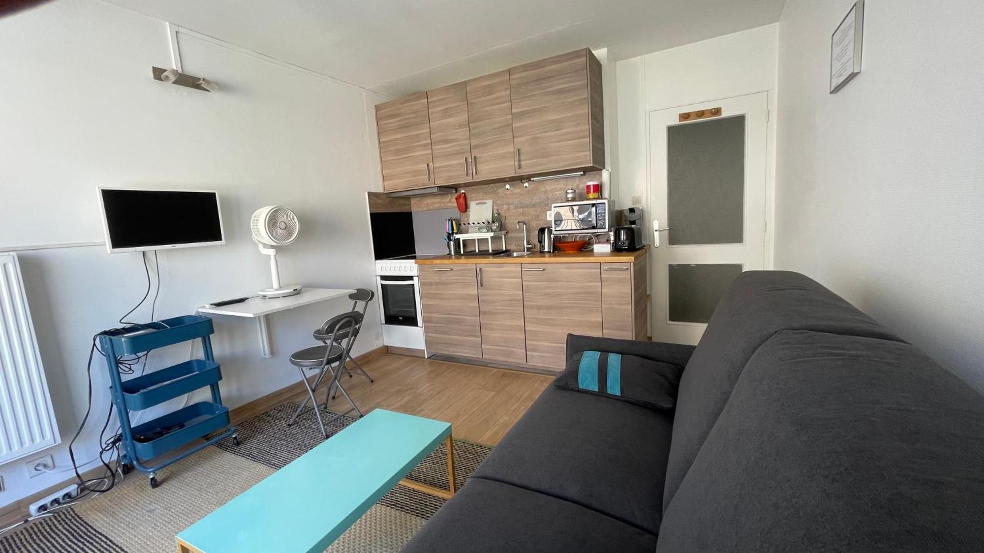 Studio Plein Centre, Calme, Parking Inclus, Piscine Et Gardien Grenoble Ngoại thất bức ảnh